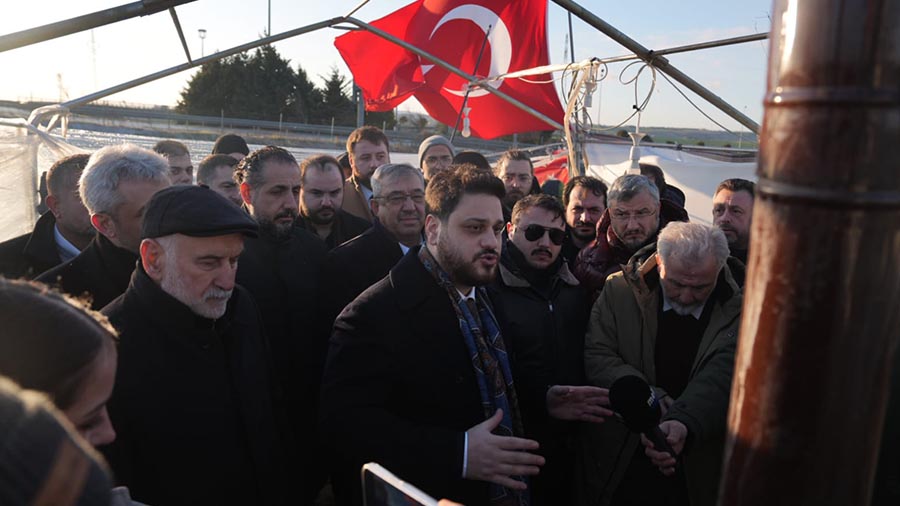 BTP Genel Başkanı Hüseyin Baş Silivri cezaevinde tutuklu bulunan Ümit Özdağ ve Suat Toktaş’ı ziyaret etti